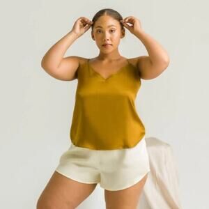 ettitude Bamboo Camisole Pajama Top in Bronze Size XXL NWT